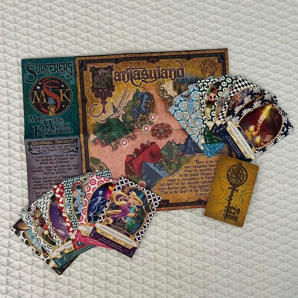 Disney World Sorcerers of the Magic Kingdom, discontinued card game.